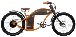 Velo Electrique Rayvolt Cruzer Chopper 24 Pouces Orange M 1100Wh