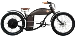 Velo Electrique Rayvolt Cruzer Chopper Speed Bike 45km/h Noir L 1100Wh
