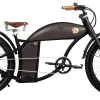 Velo Electrique Rayvolt Cruzer Chopper Speed Bike 24 Pouces Noir M 550Wh