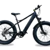 VTT Fatbike Electrique Speed Bike 45km/h Moteur Pedalier Mach Jenny Noir