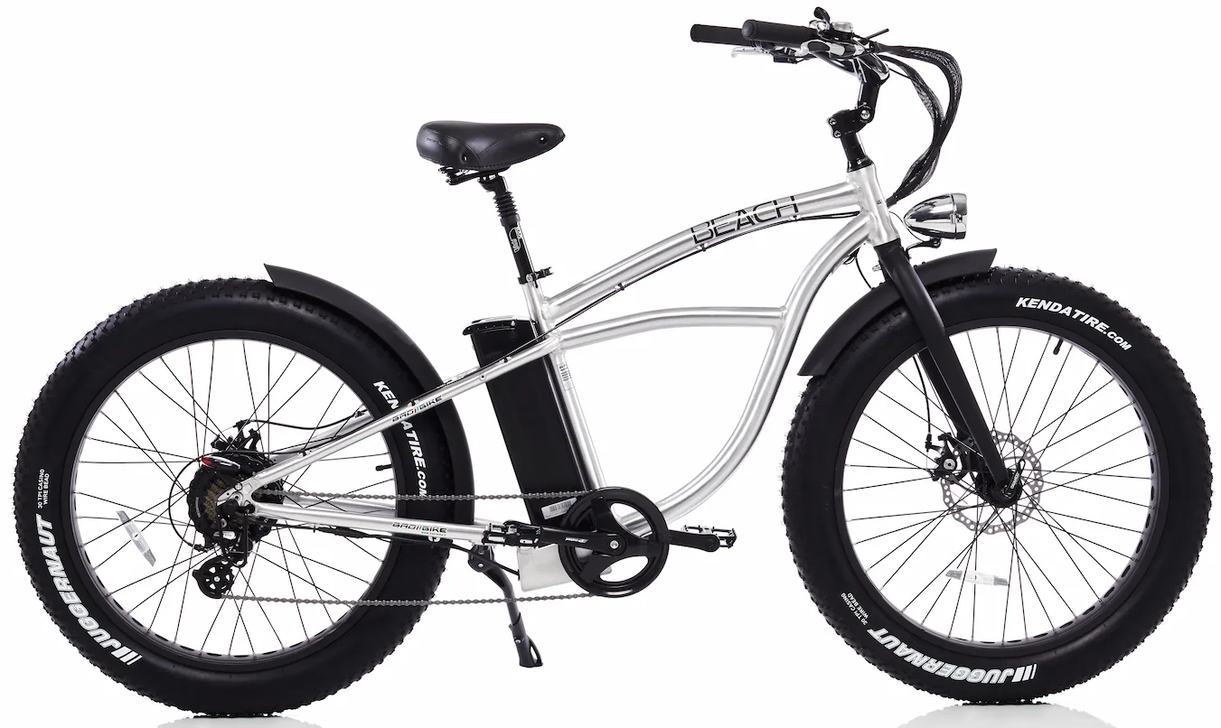 Bad Bike Fat Bike Electrique Beach Cruiser Speed Bike 45km/h 26 Pouces 500W Alu
