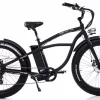 Fat Bike Electrique Beach Cruiser Velo 26 Pouces Bad Bike 250W Noir