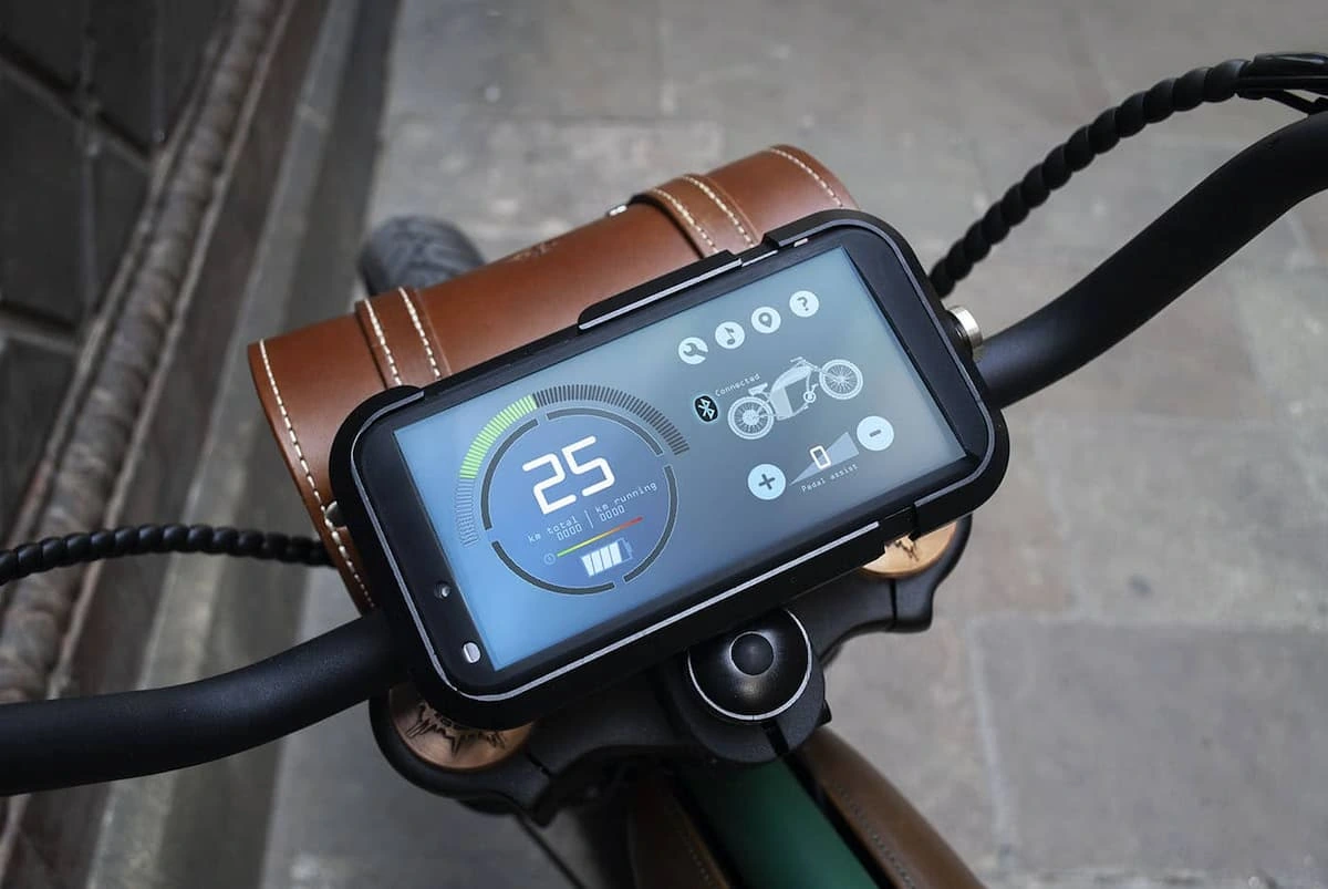 Velo Electrique Rayvolt Cruzer Chopper Speed Bike 24 Pouces Gris M 550Wh – Image 3