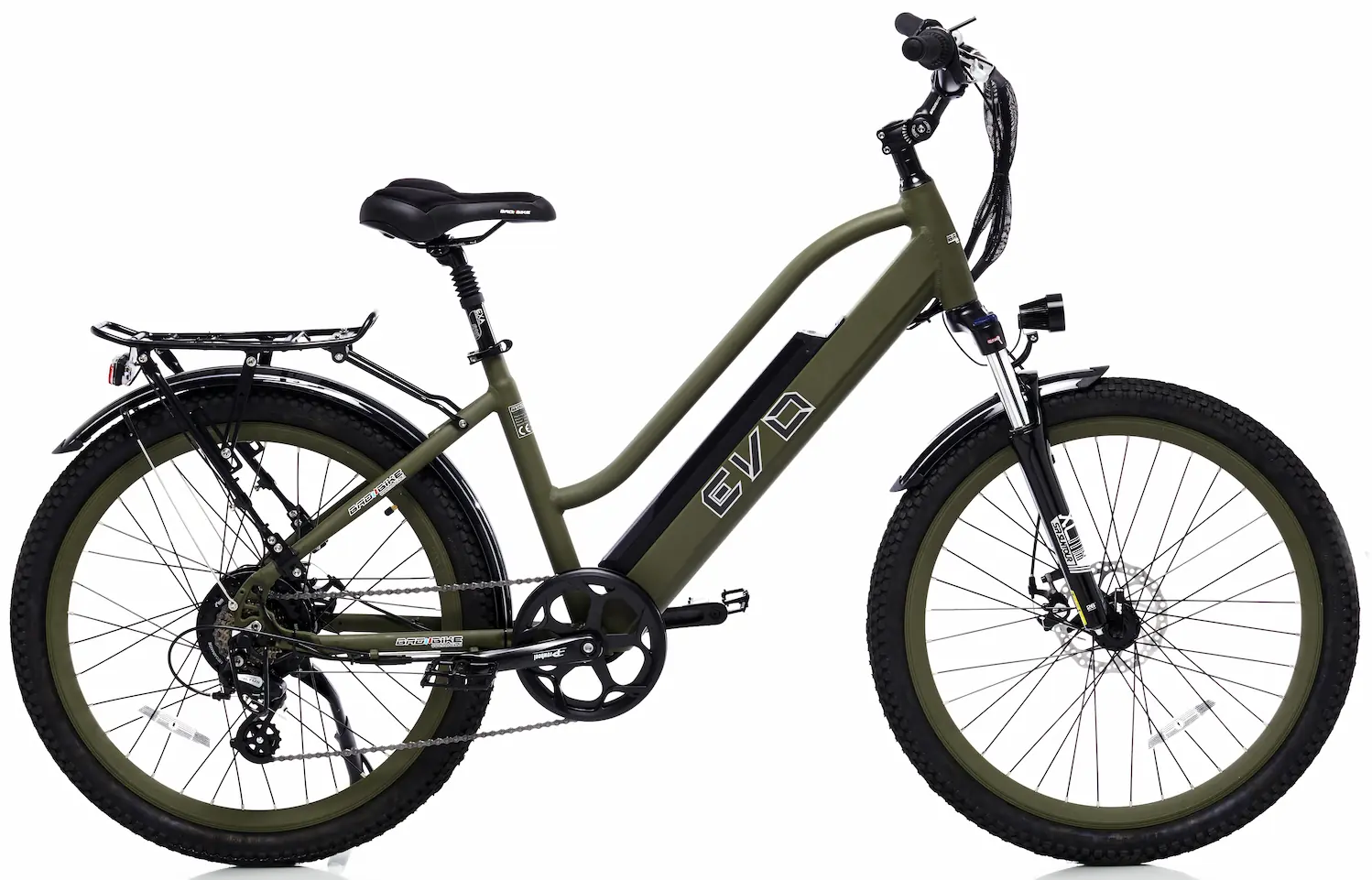 Bad Bike VTC Electrique Femme 26 Pouces EVO 250W Vert