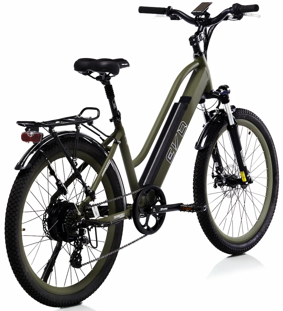 Bad Bike VTC Electrique Femme 26 Pouces EVO 250W Vert – Image 3