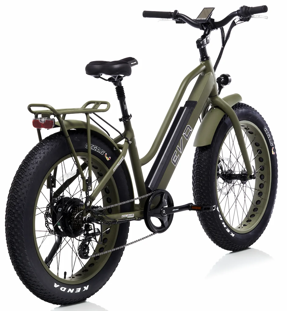 Fat Bike Electrique Femme 24 Pouces Bad Bike EVO 250W Vert – Image 3