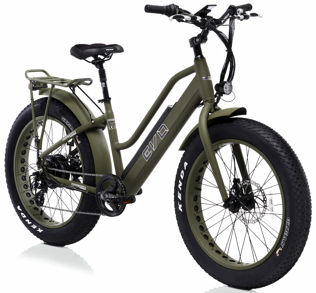Fat Bike Electrique Femme 24 Pouces Bad Bike EVO 250W Vert – Image 2