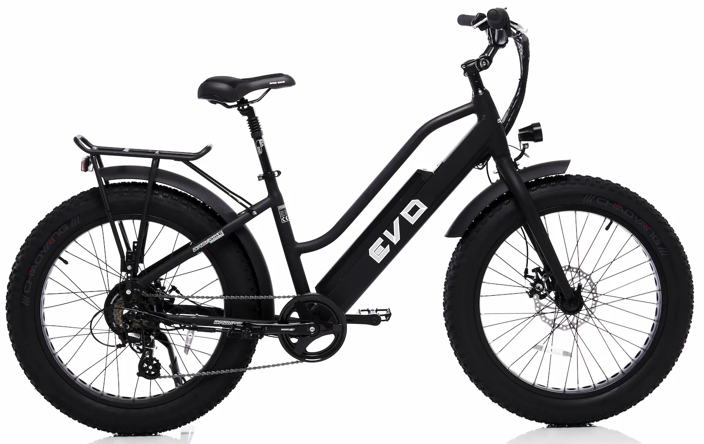 Bad Bike Fat Bike Electrique Femme Speed Bike 45km/h 24 Pouces EVO 500W Noir