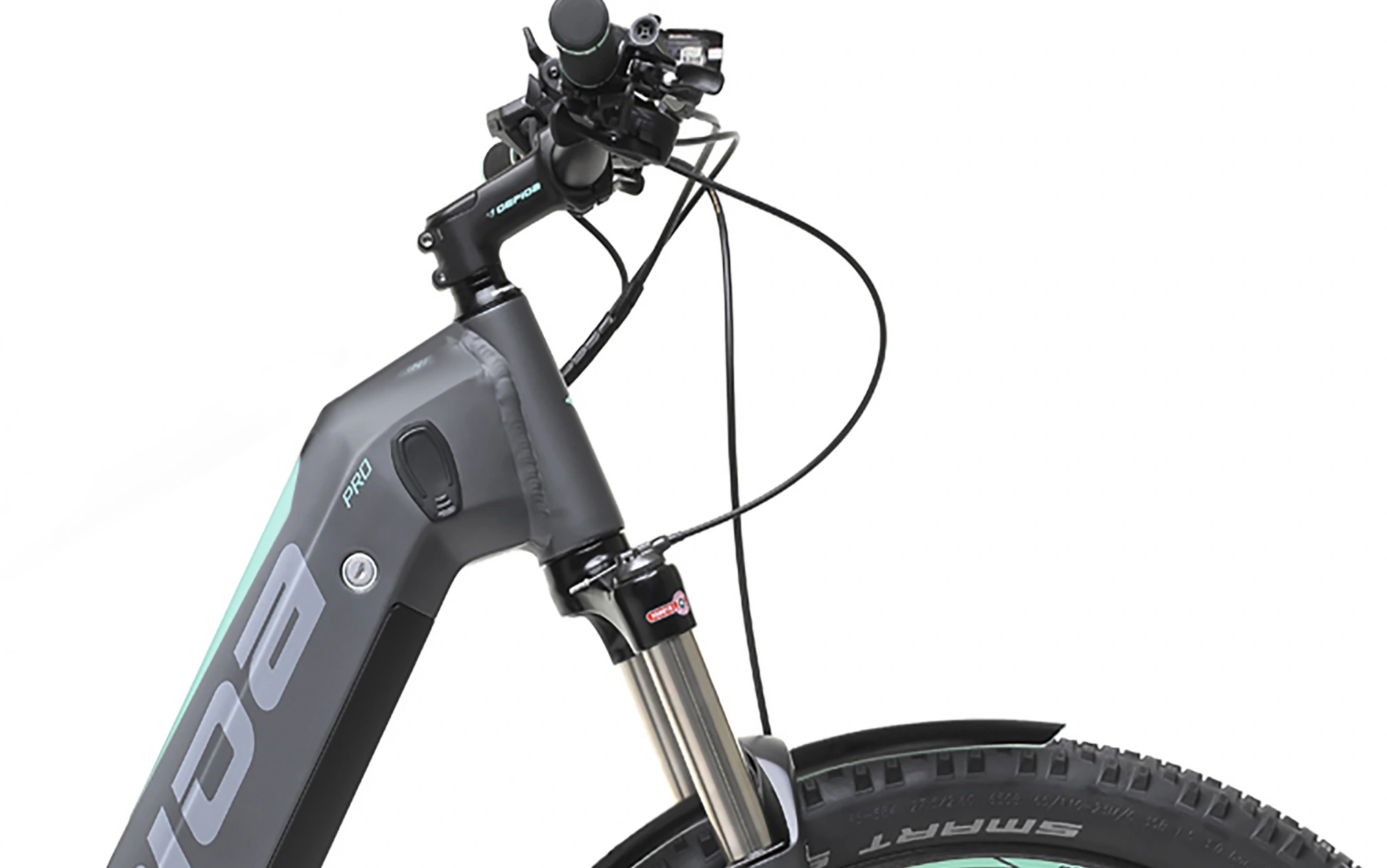 VTT Electrique Femme Bosch 27,5 Pouces Gepida Rugo Noir 500-19" – Image 2