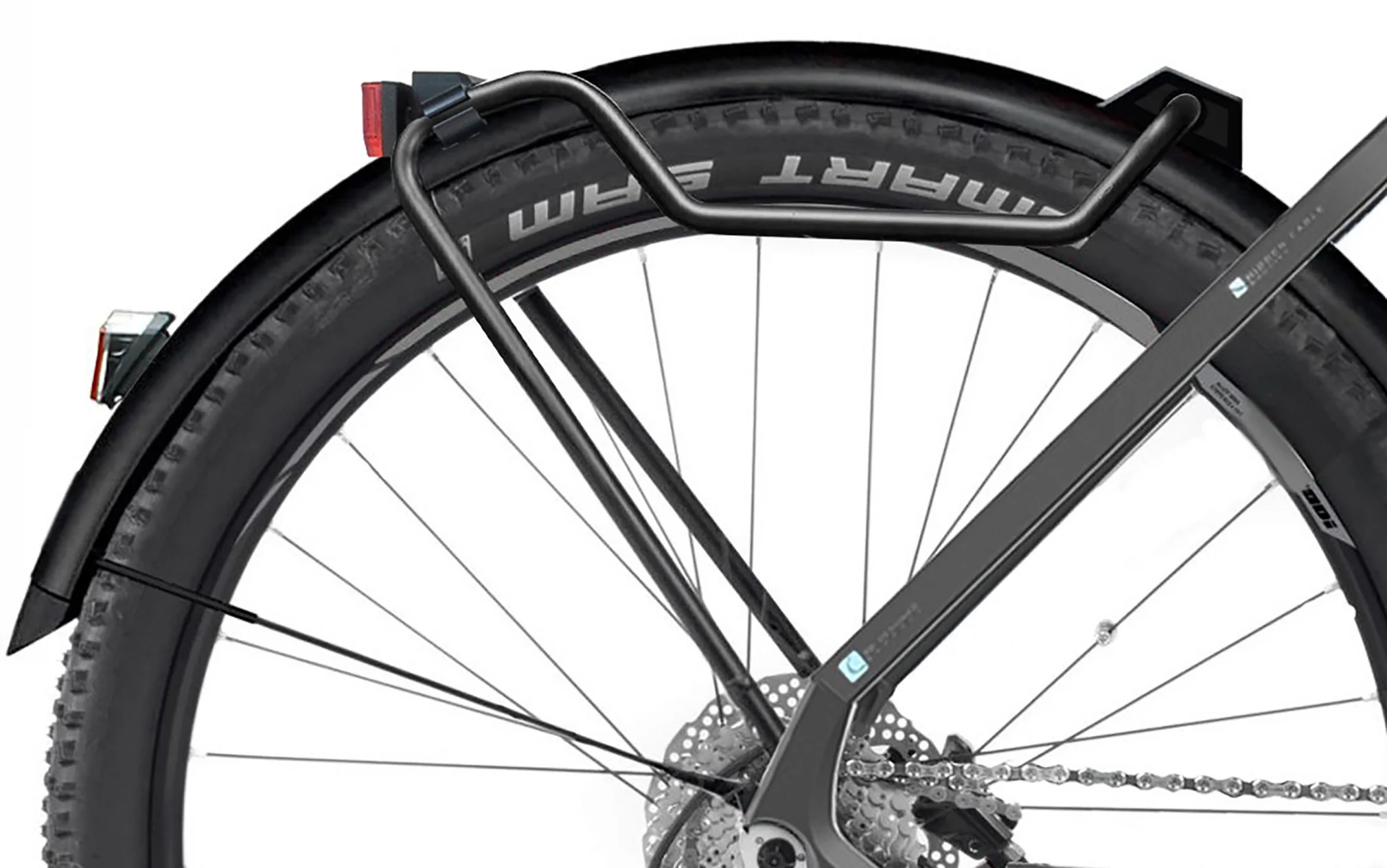 VTT Electrique Femme Bosch 29 Pouces Gepida Sirmium Gris 500Wh 17" – Image 4