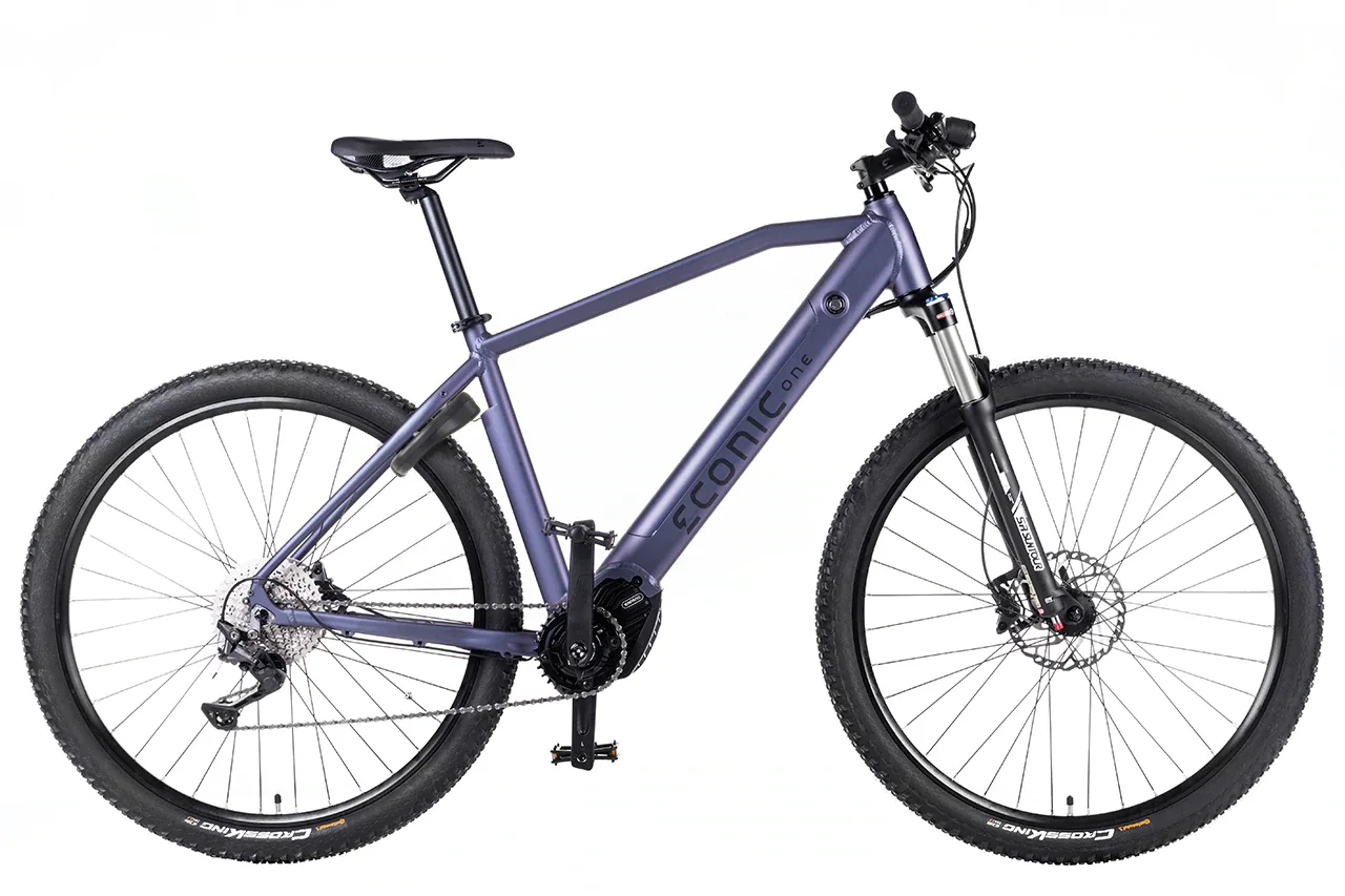 VTT Electrique 29 Pouces Econic One Adventure XL Arctic Fire Anti-vol