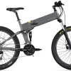VTT Electrique Pliant Tout Suspendu Speed Bike 27,5" Legend Etna 500W Gris