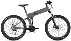 VTT Electrique Pliant Tout Suspendu Speed Bike 27,5" Legend Etna 500W Gris