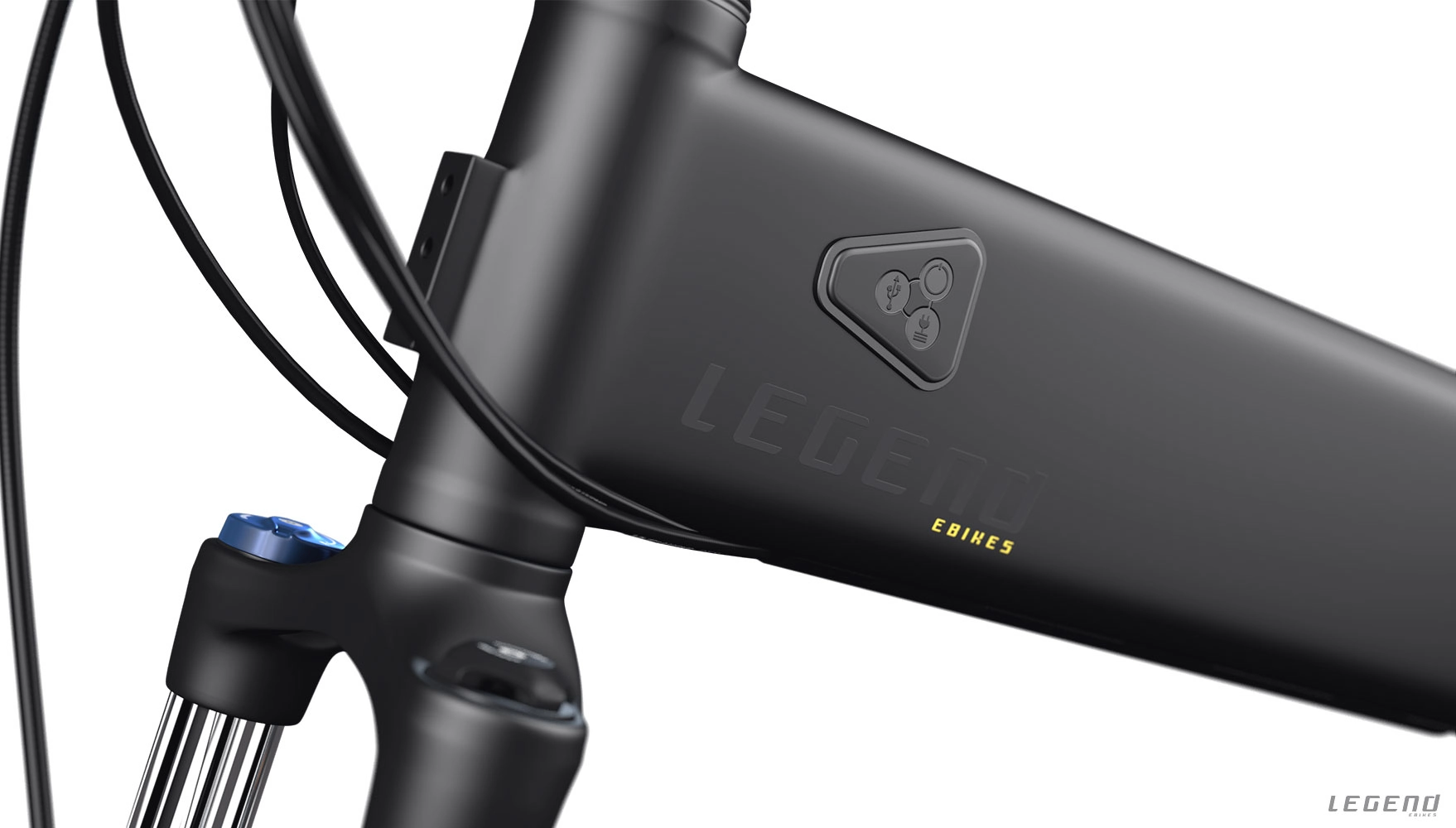 VTT Electrique Pliant Tout Suspendu Legend Etna 27,5 Pouces 250W 14ah Noir – Image 6
