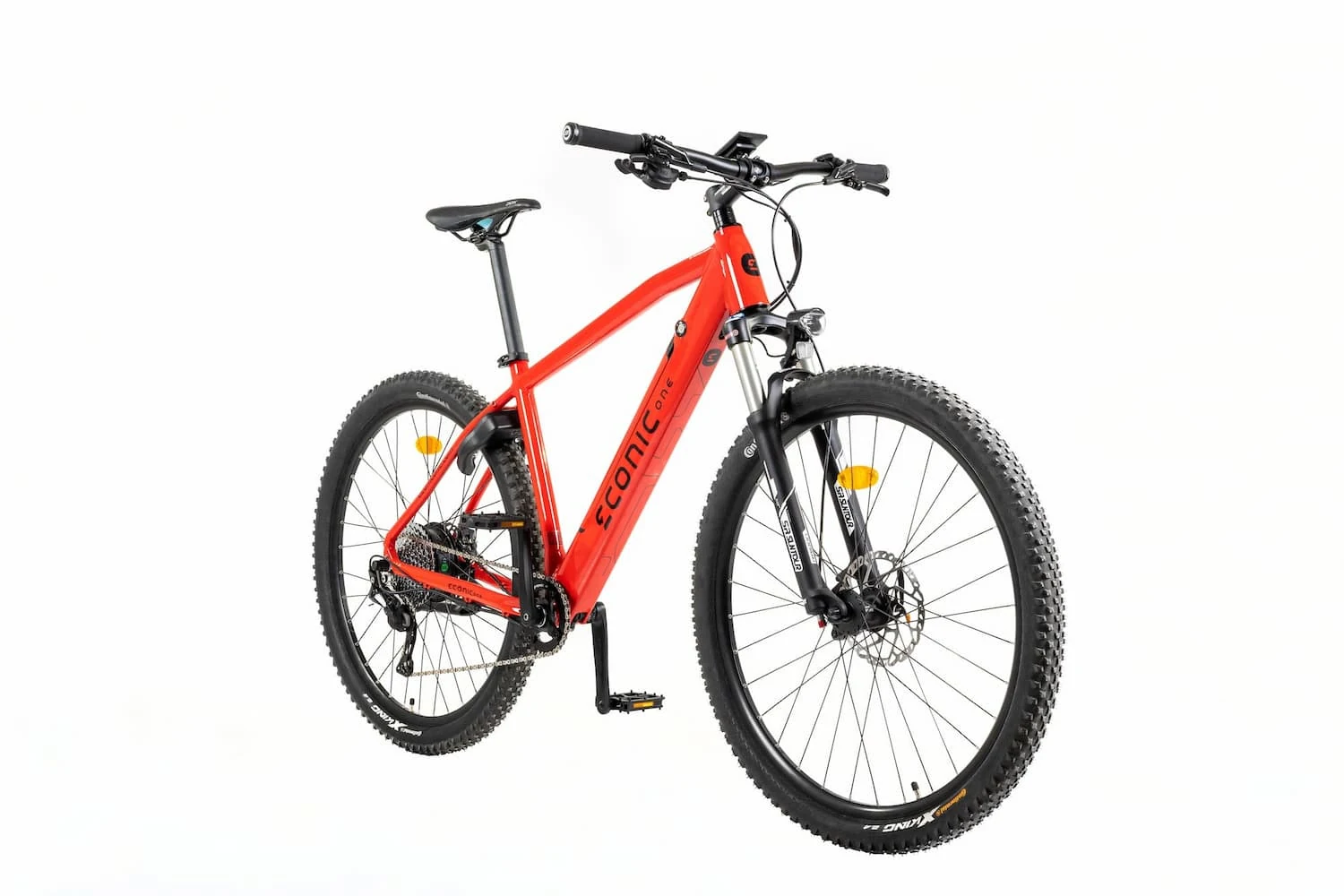 VTT Electrique 29 Pouces Econic One Cross-country XL 52cm Rouge – Image 2