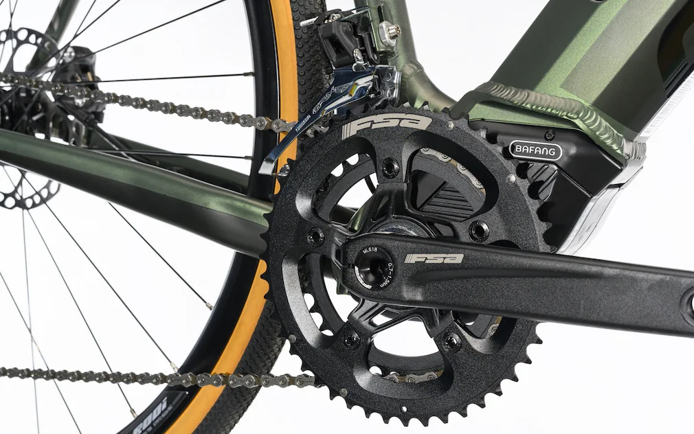 Velo Route Electrique Gepida Cassis GRX 400 28 Pouces Moteur Central 54cm – Image 5