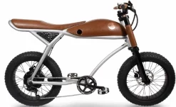 Fat Bike Electrique Vintage 20 Pouces Rayvolt Ringo Retro Aluminium 380Wh