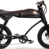 Fat Bike Electrique Vintage 20 Pouces Rayvolt Ringo Retro Noir 594Wh
