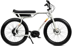 Ruff-cycles Ruff Cycles Biggie Velo Electrique Vintage 2 Places Bosch CX Blanc