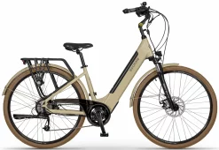 Ecobike Speed Bike VTC Electrique Femme 28 Pouces X-City Or 43cm