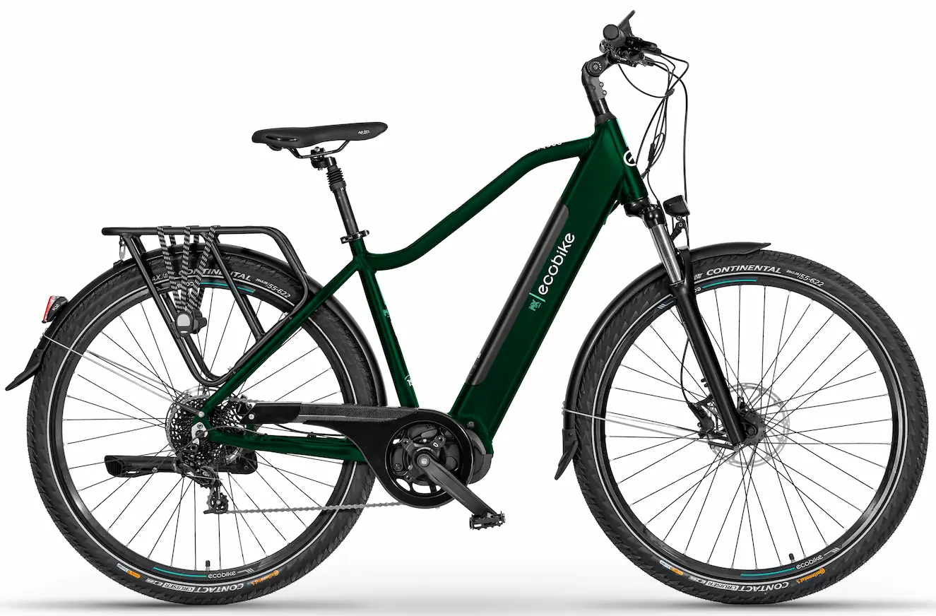 Ecobike S Pedelec 45 Km/h Trekking E Bike Herren Mittelmotor MX300 500Wh