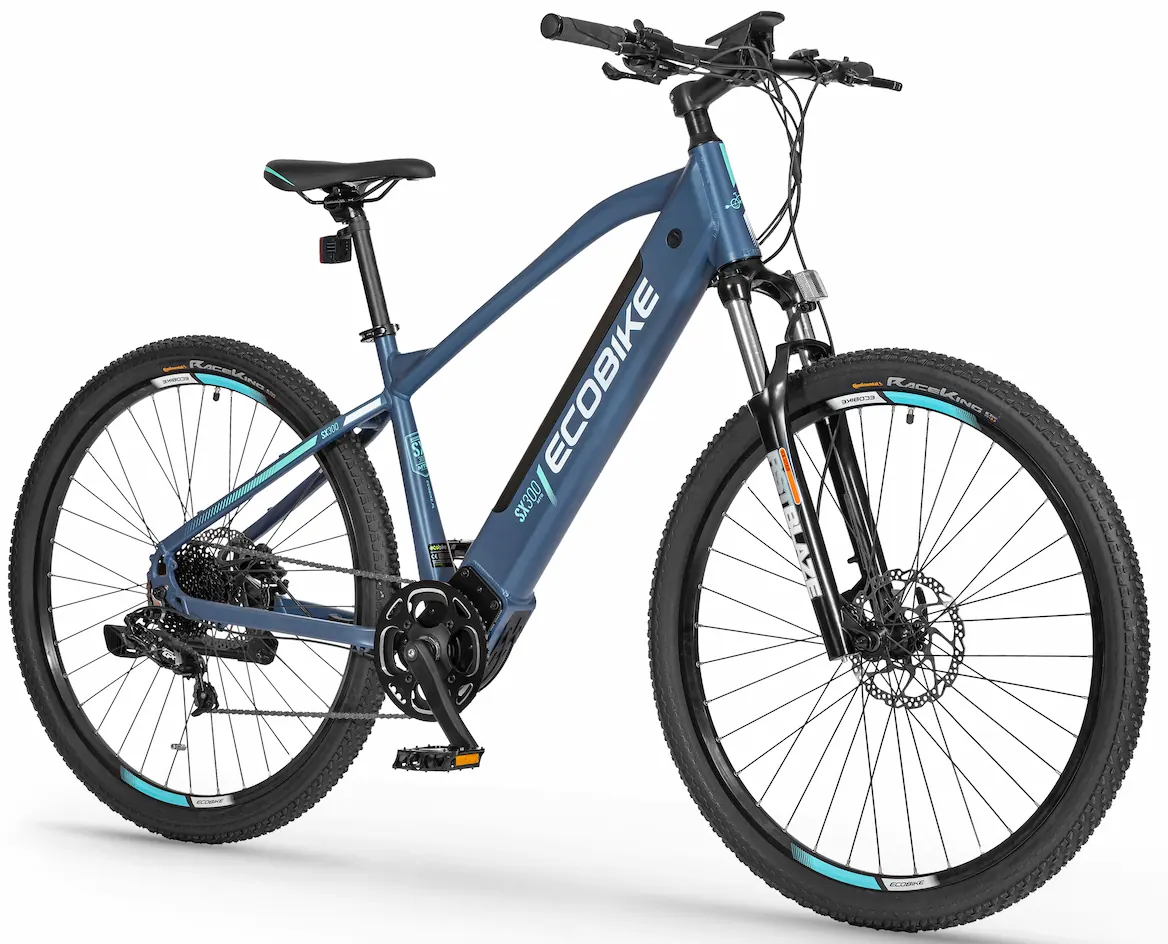 Ecobike Speed Bike VTT Electrique 45 Km/h 29 Pouces SX300 Bleu 500Wh – Image 2