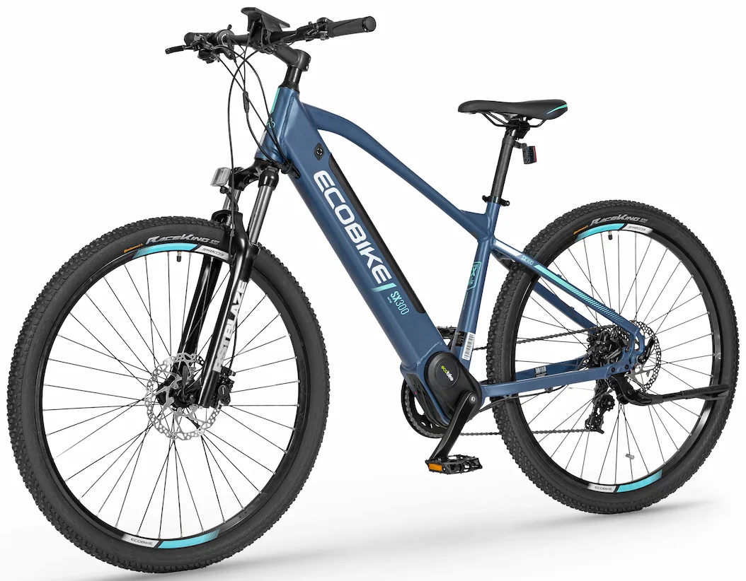 Ecobike Speed Bike VTT Electrique 45 Km/h 29 Pouces SX300 Bleu 500Wh – Image 3