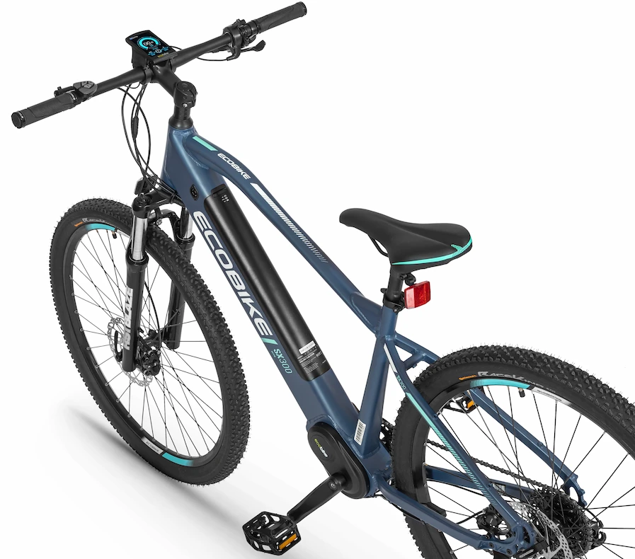 Ecobike Speed Bike VTT Electrique 45 Km/h 29 Pouces SX300 Bleu 500Wh – Image 4