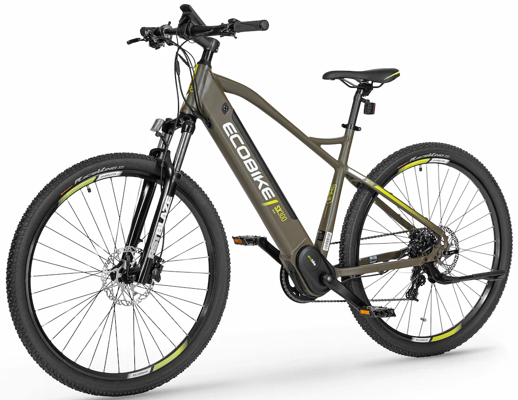 Ecobike Speed Bike VTT Electrique 45 Km/h 29 Pouces SX300 Vert 500Wh – Image 3