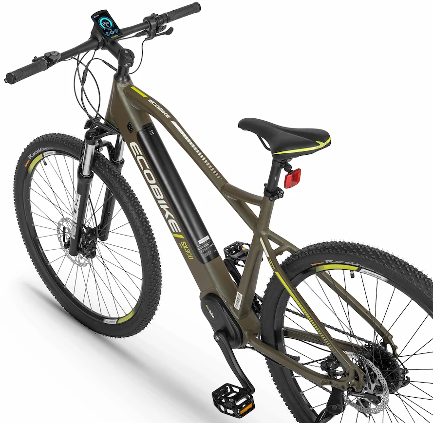 Ecobike Speed Bike VTT Electrique 45 Km/h 29 Pouces SX300 Vert 500Wh – Image 4