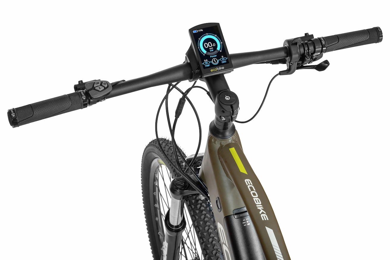 Ecobike Speed Bike VTT Electrique 45 Km/h 29 Pouces SX300 Vert 500Wh – Image 6