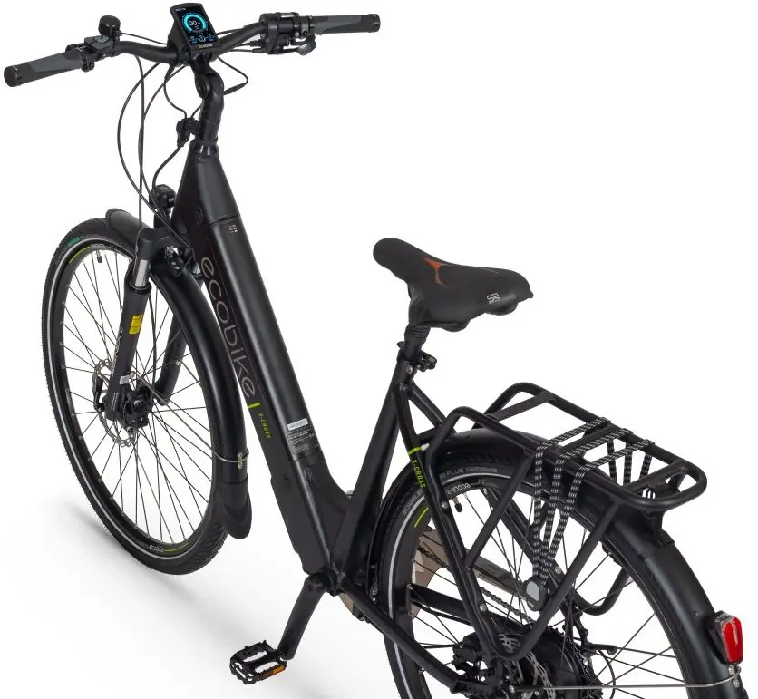 Speed Bike Velo Electrique Femme 28 Pouces Ecobike X-cross Noir 48cm 468Wh – Image 2