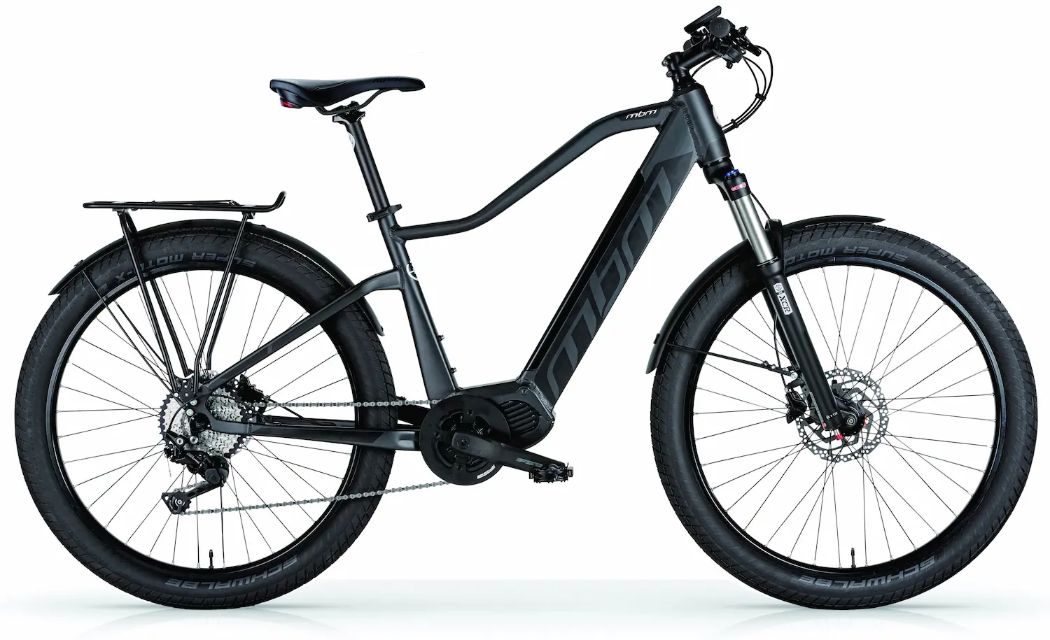 MBM VTT Electrique Semi Rigide Moteur Moyenne 27,5 Pouces Noir Kairos Sub L