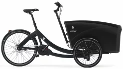 Triobike Boxter Velo Cargo Electrique Tricycle Noir