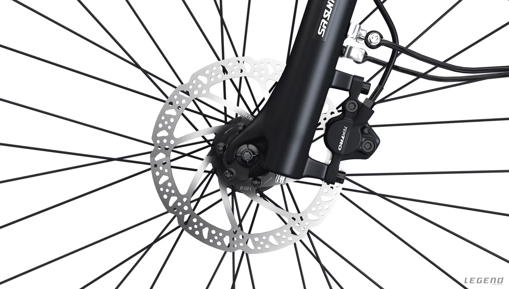 Velo Electrique Femme 26 Pouces Smart Legend Milano 10.4ah Noir – Image 5