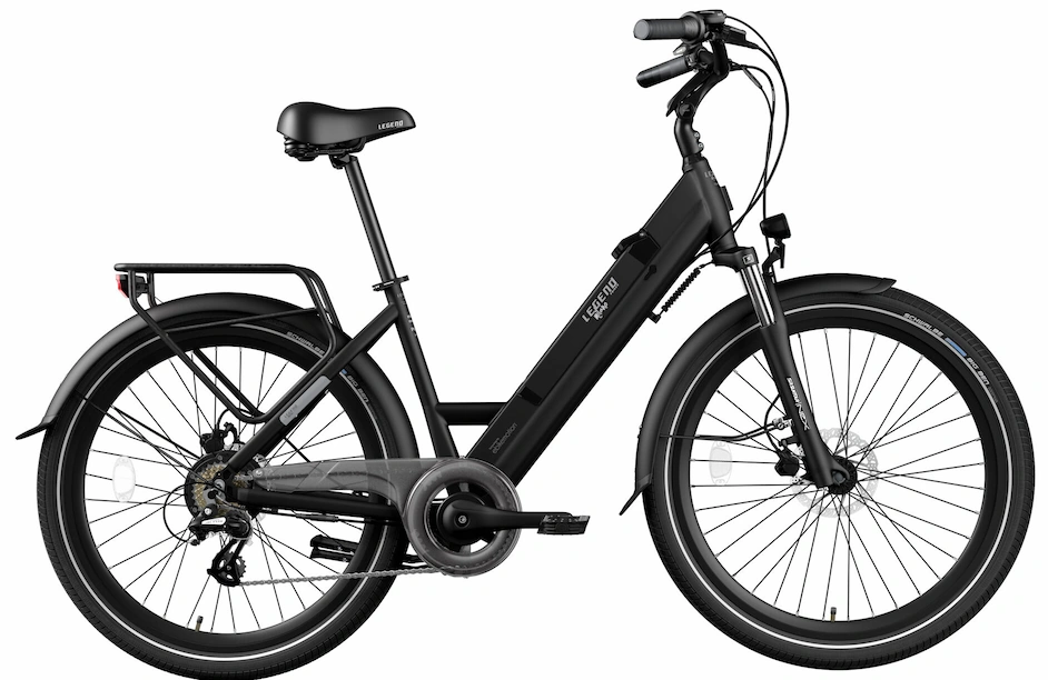 Velo Electrique Femme 26 Pouces Smart Legend Milano 10.4ah Noir